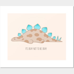 It’s Okay Dino Posters and Art